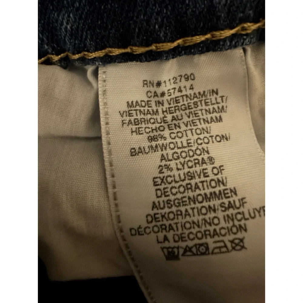 True Religion Jeans‎ Men's Size 31 Rocco Flap Big T Relaxed Skinny Medium Wash